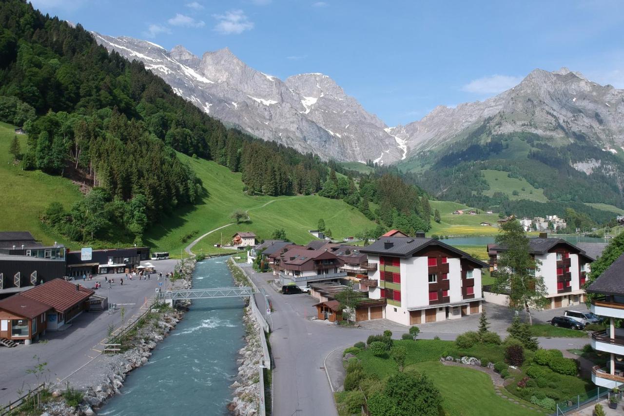 Apartment Next To Titlis Station Engelberg Kültér fotó