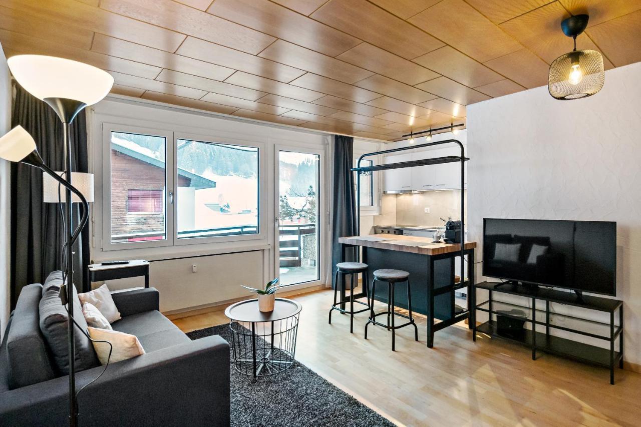 Apartment Next To Titlis Station Engelberg Kültér fotó
