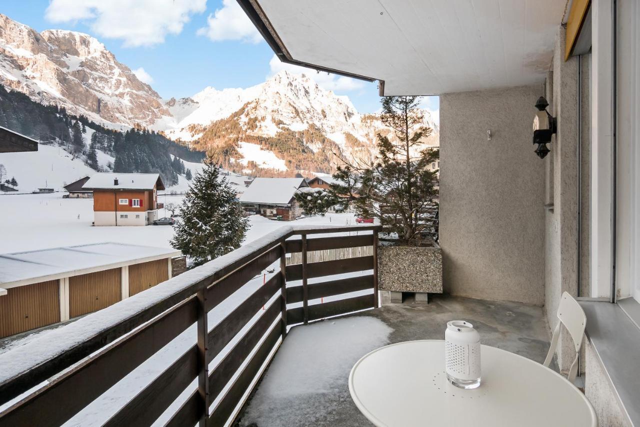 Apartment Next To Titlis Station Engelberg Kültér fotó