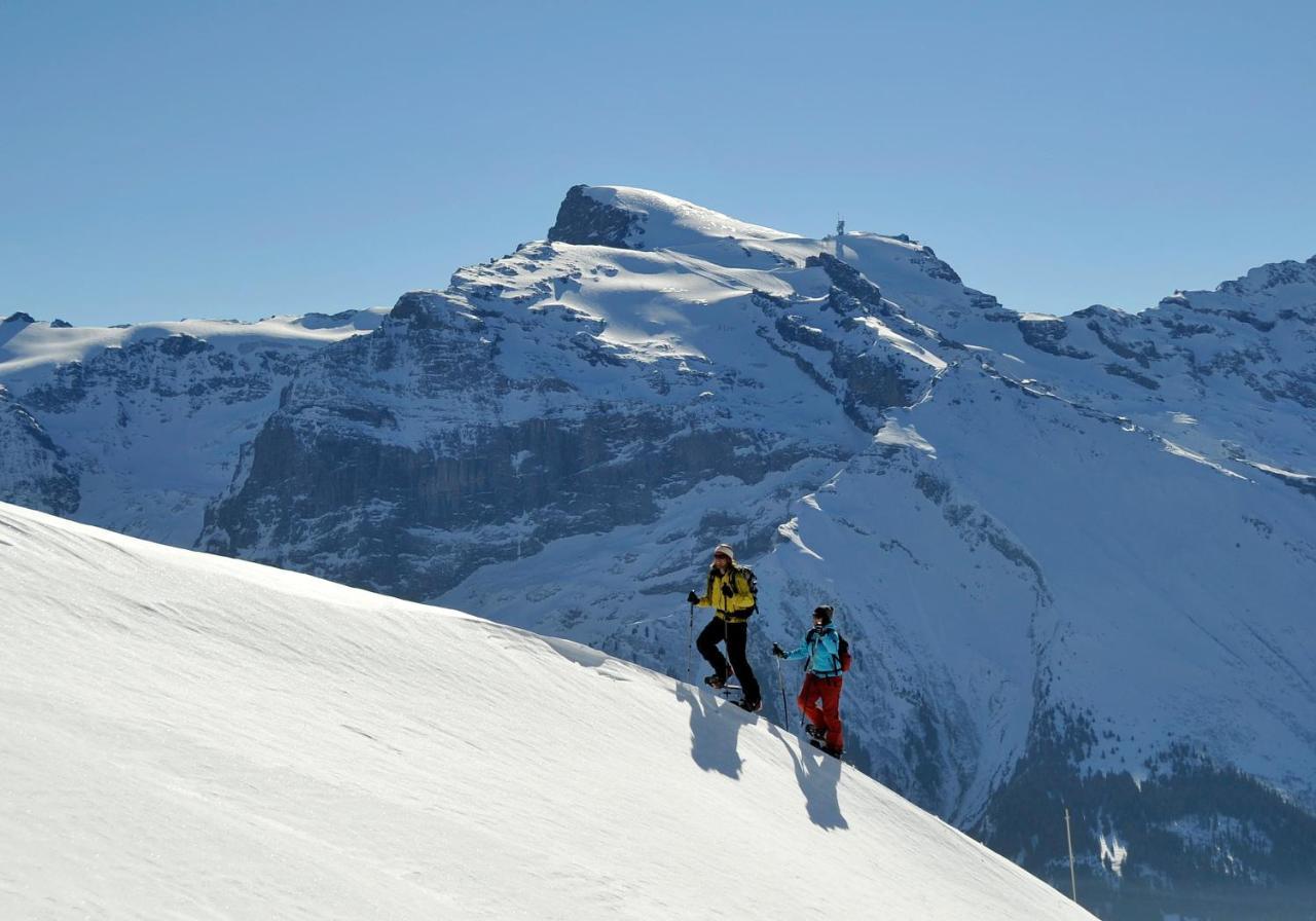 Apartment Next To Titlis Station Engelberg Kültér fotó
