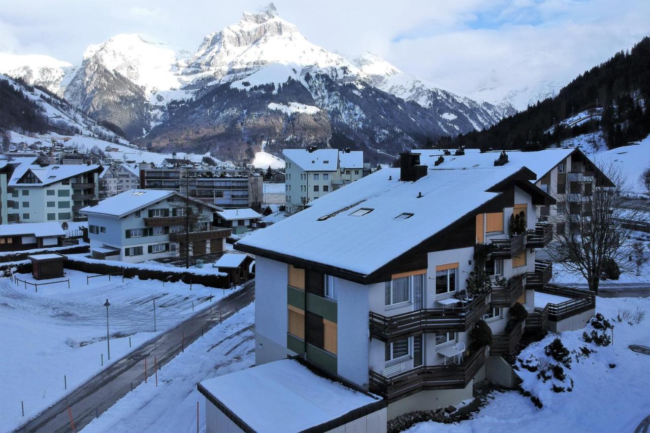 Apartment Next To Titlis Station Engelberg Kültér fotó